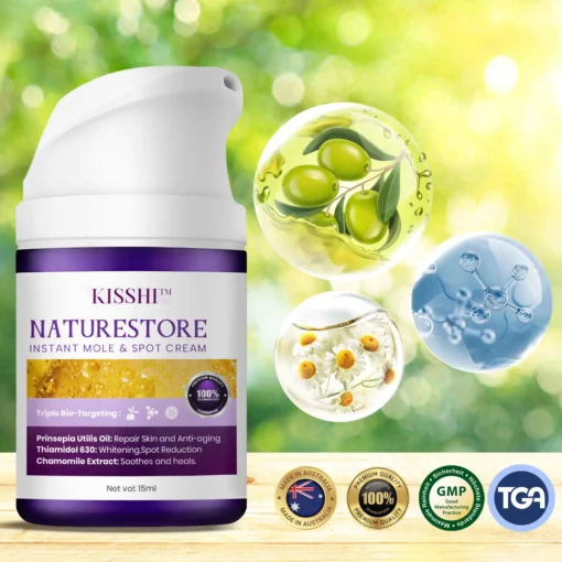 KISSHI™ NATURESTORE Instant Mole & Spot Cream